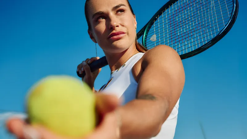 Welcome, Aryna Sabalenka