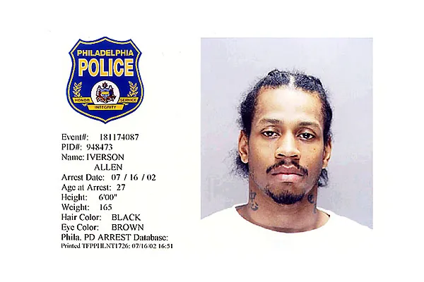 Iverson, Allen | NBA Crime Library