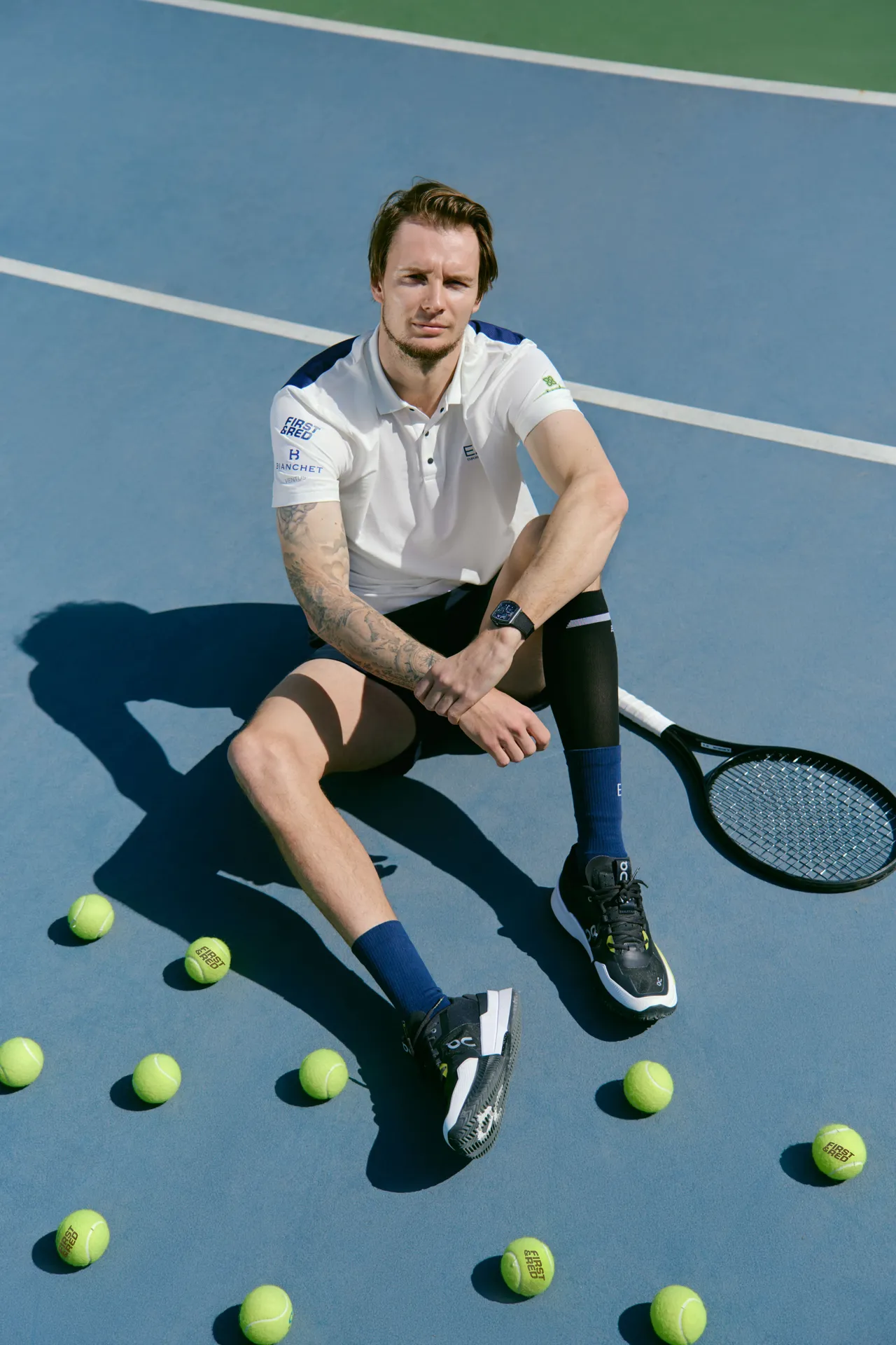 Alexander Bublik is First&Red ambassador